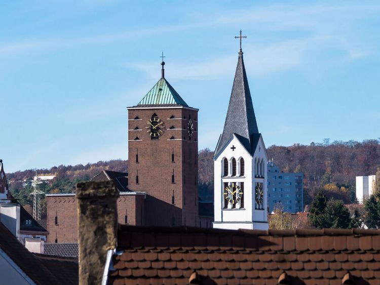 Kirchtürme von St. Ingbert